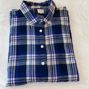 J. Crew flannel shirt